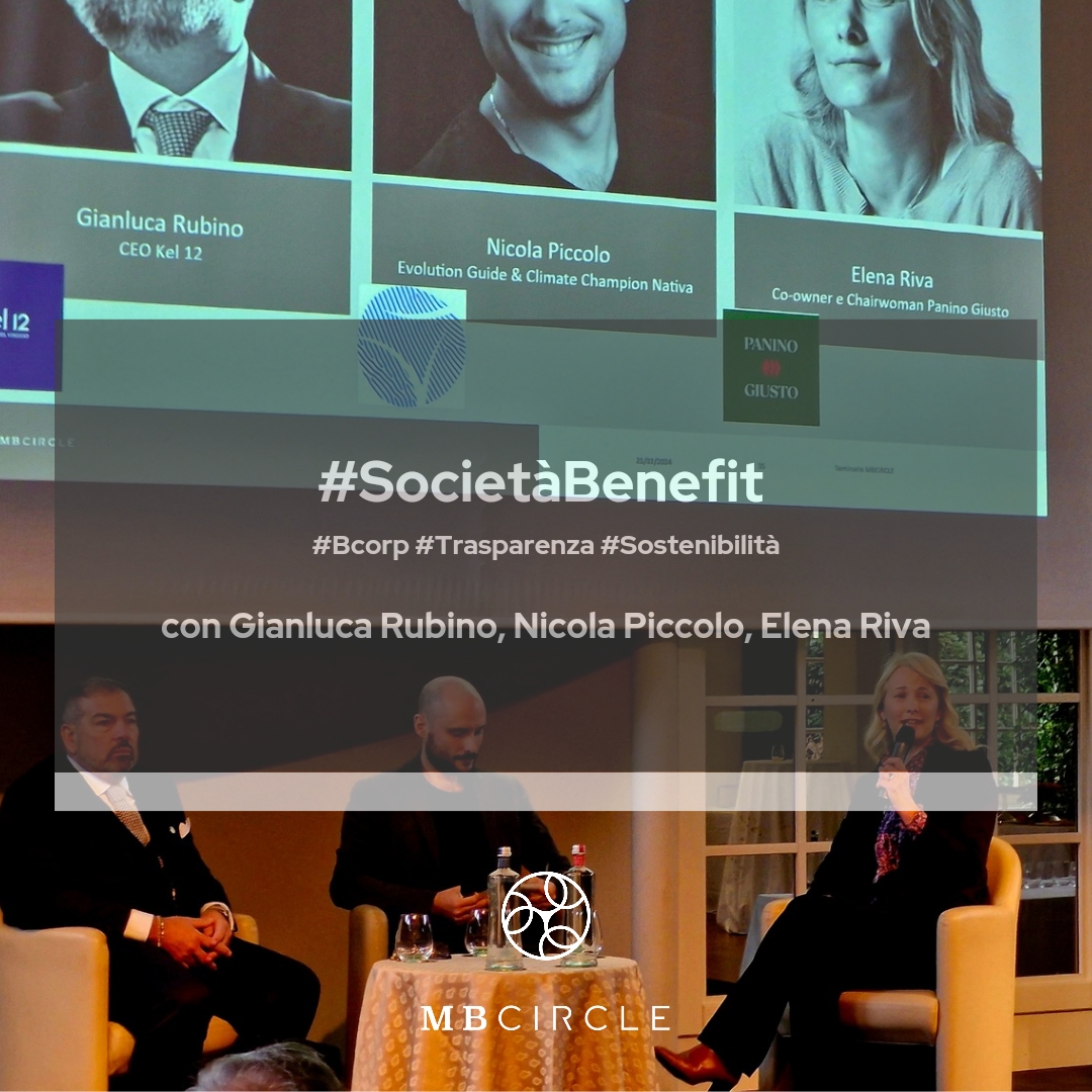 Seminario Società Benefit e B-Corp